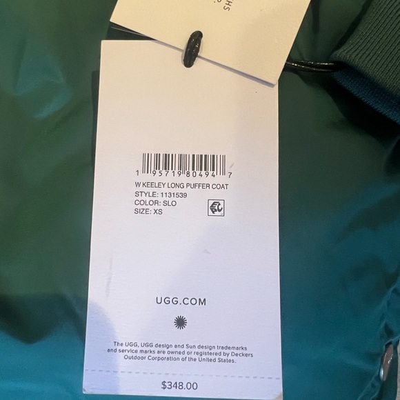 UGG Keeley Long Puffer Coat - Picture 3 of 6